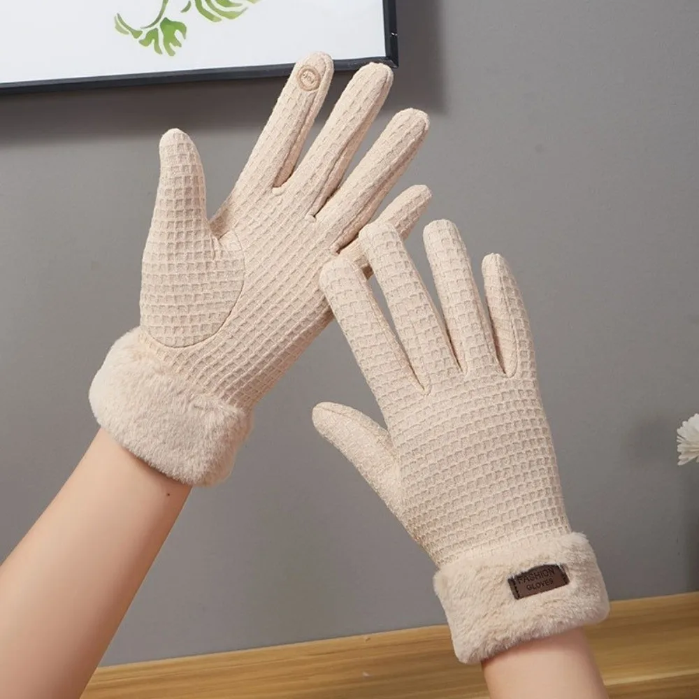 New Plush Winter Gloves Warm Touchable Screen Touch Screen Gloves Full Finger Waffle Skiing Gloves for Outdoor Cycling Skiing
New Plush Winter Gloves Warm Touchable Screen Touch Screen Gloves Full Finger Waffle Skiing Gloves for Outdoor Cycling Skiing