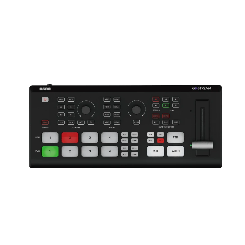 Deck HDMI USB2.0 Video Mixer Switcher Capture Cartridge with NDI Updatable Video Switcher Mixer for Live Streaming
Deck HDMI USB2.0 Video Mixer Switcher Capture Cartridge with NDI Updatable Video Switcher Mixer for Live Streaming