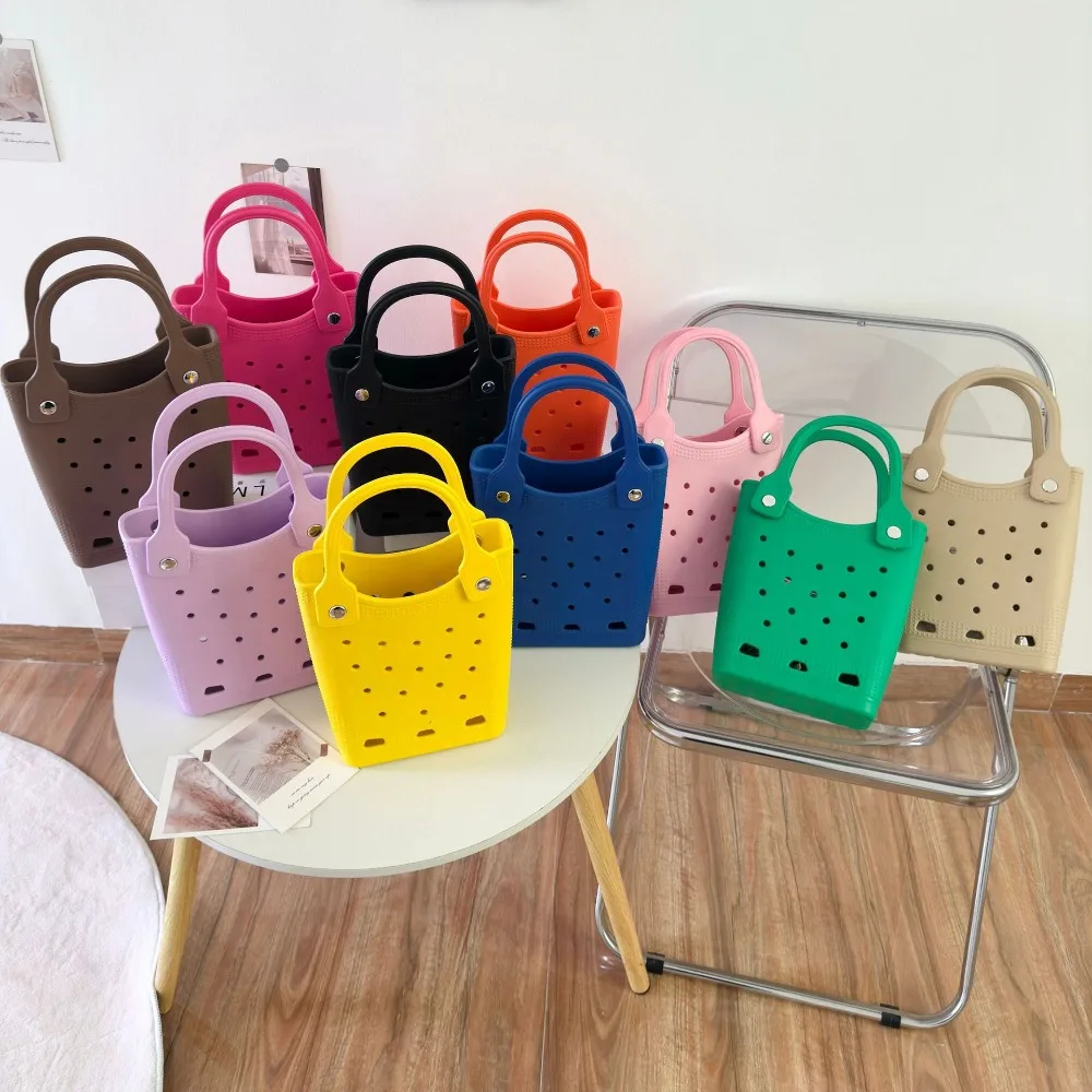 Summer Women Tote Handbag Solid Color Sundries Organizer Waterproof Beach Bag Portable Durable Storage Baskets Girls Gift
Summer Women Tote Handbag Solid Color Sundries Organizer Waterproof Beach Bag Portable Durable Storage Baskets Girls Gift