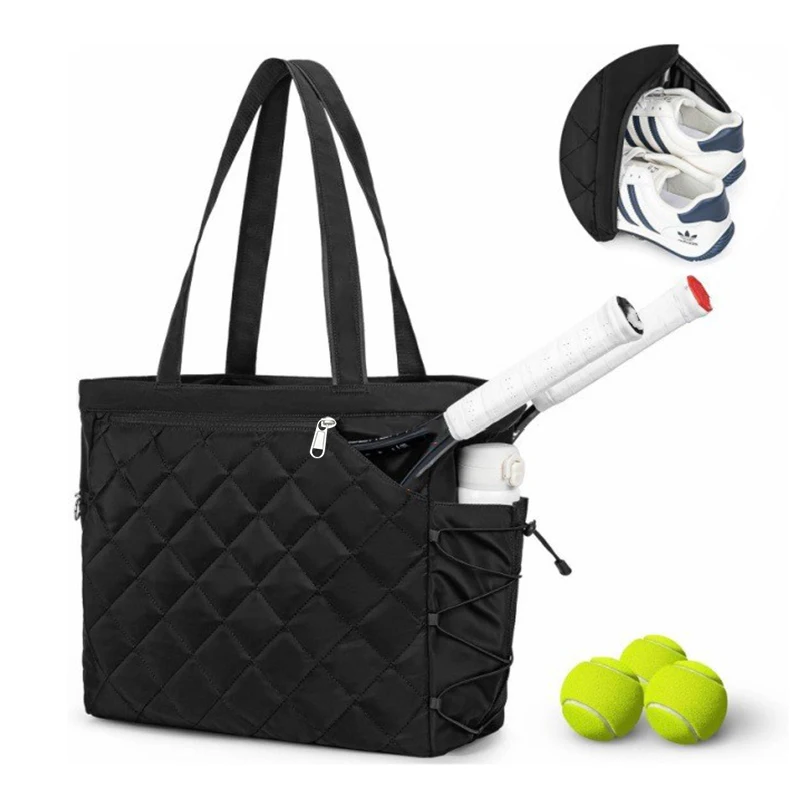 Многофункциональная теннисная сумка с отделением для обуви, сумка для мячей, унисекс-спортивная теннисная сумка.
Многофункциональная теннисная сумка с отделением для обуви, сумка для мячей, унисекс-спортивная теннисная сумка.