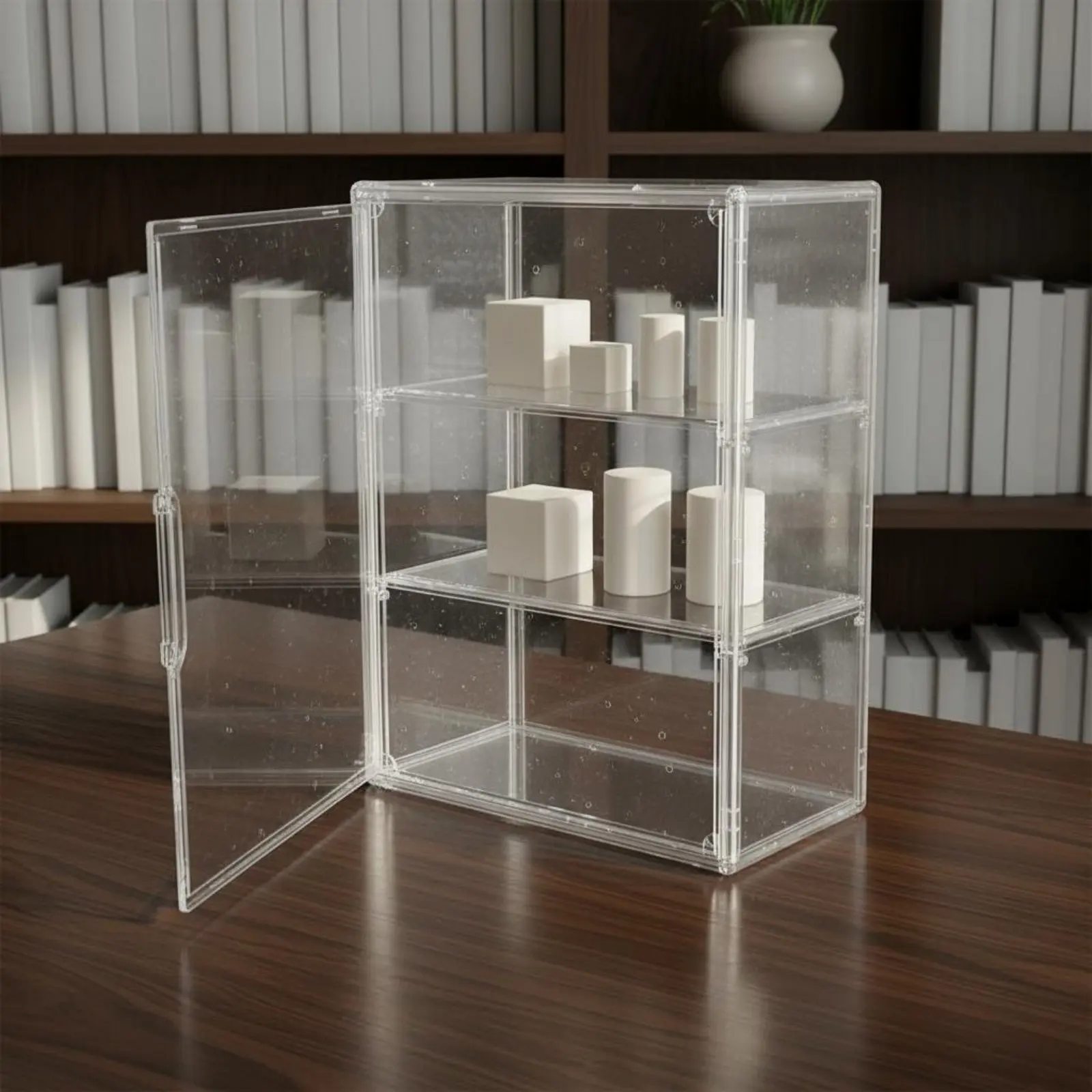 Acrylic Display Case Transparent Clear Acrylic Showcase Figure Display Case Dustproof Storage Furniture Removable Dividers
Acrylic Display Case Transparent Clear Acrylic Showcase Figure Display Case Dustproof Storage Furniture Removable Dividers