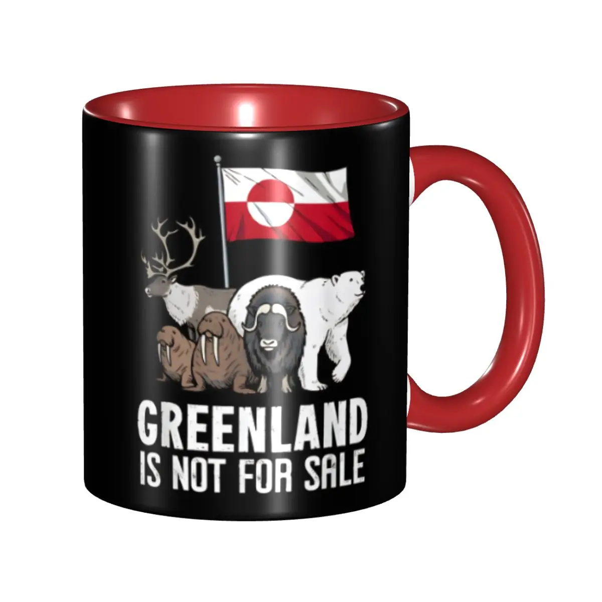 Hands Off Greenland Is Not For Sale MGGA Coffee Mug Funny Polar Bear Flags Polar Bear Flags Cup For Bedroom
Hands Off Greenland Is Not For Sale MGGA Coffee Mug Funny Polar Bear Flags Polar Bear Flags Cup For Bedroom
