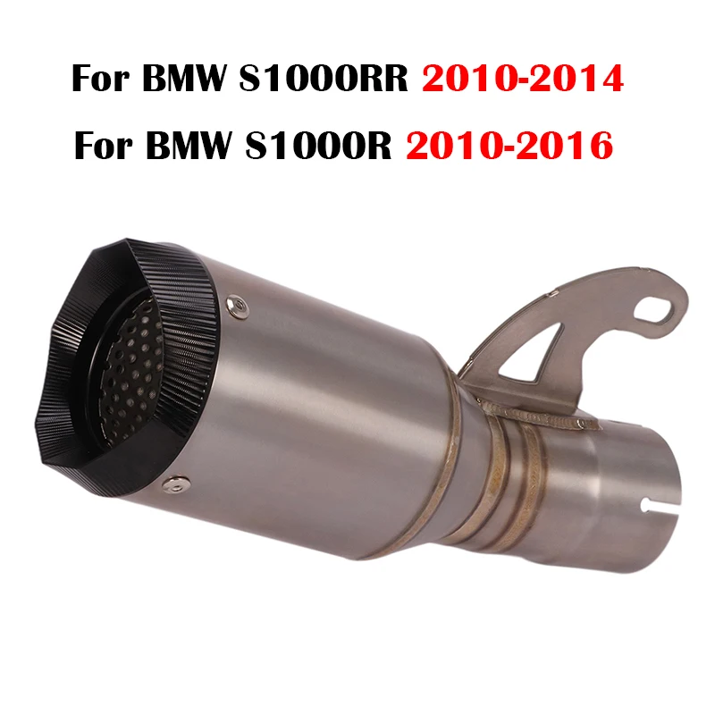 For BMW S1000RR 2010-14 S1000R 2010-16 Titanium Alloy Motorcycle Exhaust System Replace Stock 60mm Muffler Escape Slip On
For BMW S1000RR 2010-14 S1000R 2010-16 Titanium Alloy Motorcycle Exhaust System Replace Stock 60mm Muffler Escape Slip On