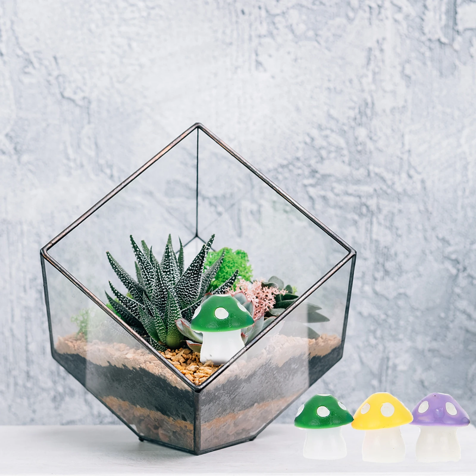 20pcs Resin Mushroom Decor Colored Mini Statues For Diy Fairy Garden Landscaping Desktop Table Decoration Ornament 
20pcs Resin Mushroom Decor Colored Mini Statues For Diy Fairy Garden Landscaping Desktop Table Decoration Ornament
