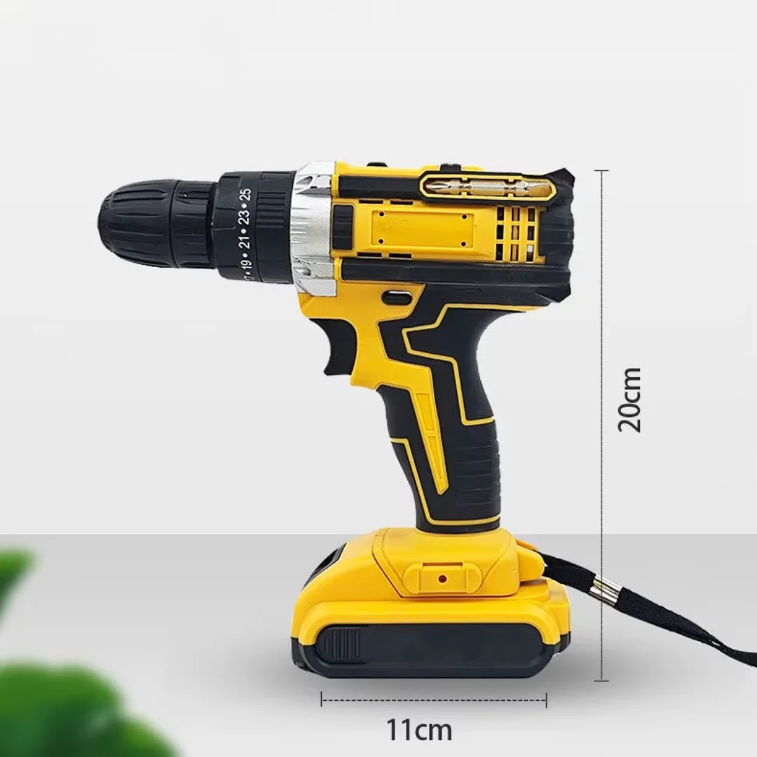 Multi-Function Impact lithium Drill Cordless Power Drill 21V Handheld Lithium Battery Charging Portable Electric Drill
Multi-Function Impact lithium Drill Cordless Power Drill 21V Handheld Lithium Battery Charging Portable Electric Drill