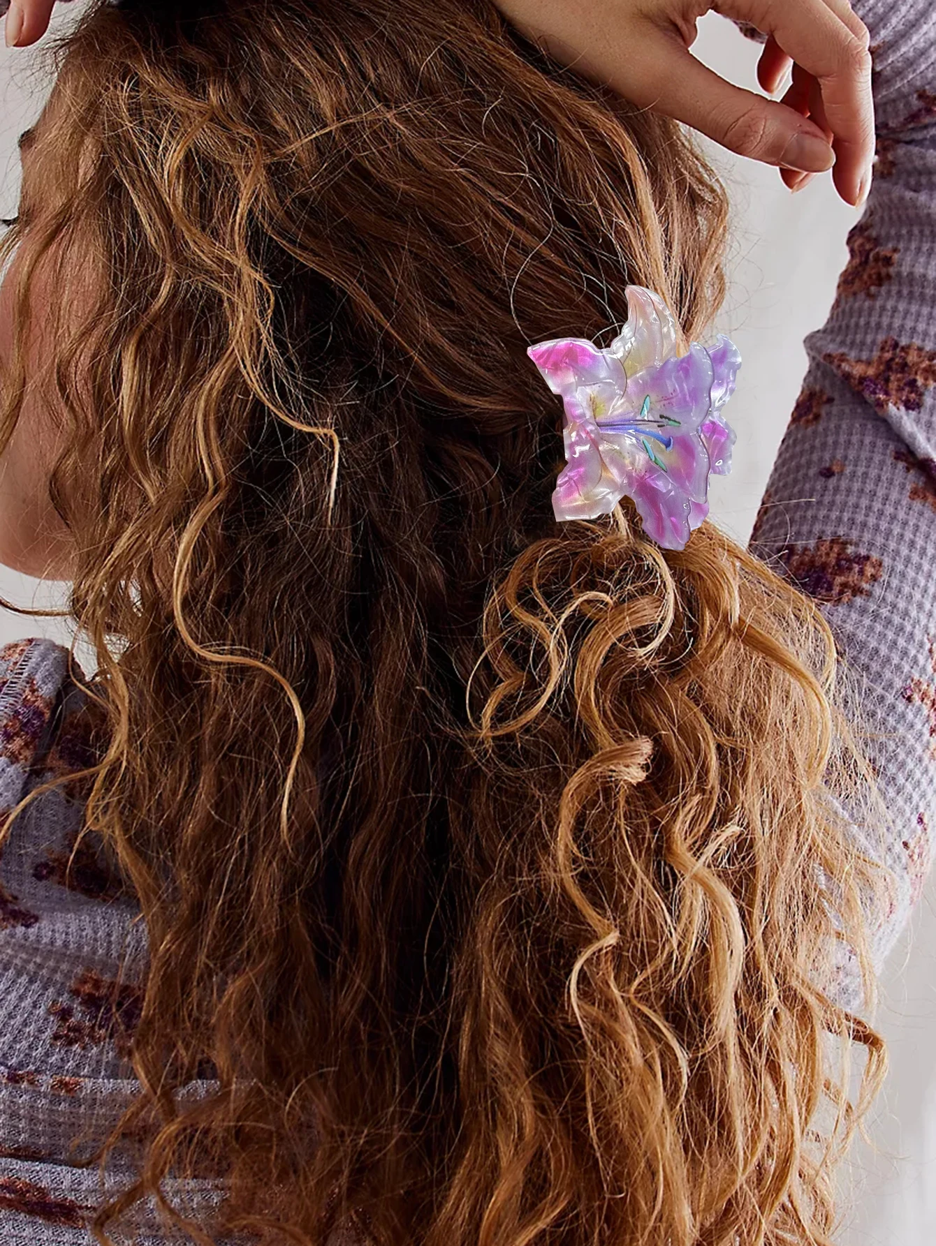 Acrylic Acetate Flower Hair Claw For Women Temperament Dopamine Style Hair Accessories Fashion Hair Clip Hair Crabs Hairpin
Acrylic Acetate Flower Hair Claw For Women Temperament Dopamine Style Hair Accessories Fashion Hair Clip Hair Crabs Hairpin