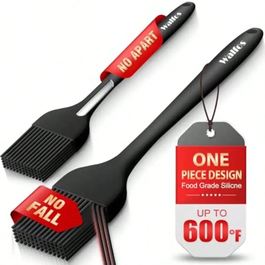 600°F Heat Resistant Silicone Basting Brushes E Pastry Brush Spread Oil Butter Sauce For BBQ Grill Baking Kitch Cooking Dishwasher 2 SIZE
600°F Heat Resistant Silicone Basting Brushes E Pastry Brush Spread Oil Butter Sauce For BBQ Grill Baking Kitch Cooking Dishwasher 2 SIZE