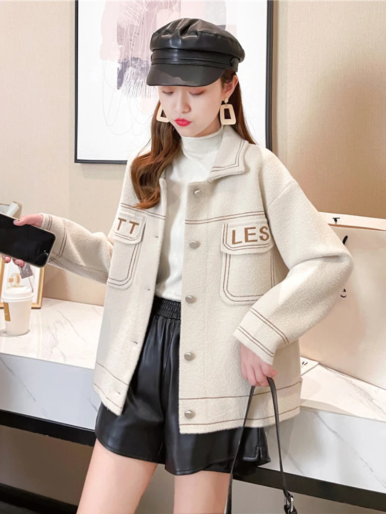 Imitation Double-sided Knitting Cardigan for Coat Womens New In Autumn 2024 Loose and Thickened Top Winter Clothes Women Jacket
Imitation Double-sided Knitting Cardigan for Coat Womens New In Autumn 2024 Loose and Thickened Top Winter Clothes Women Jacket