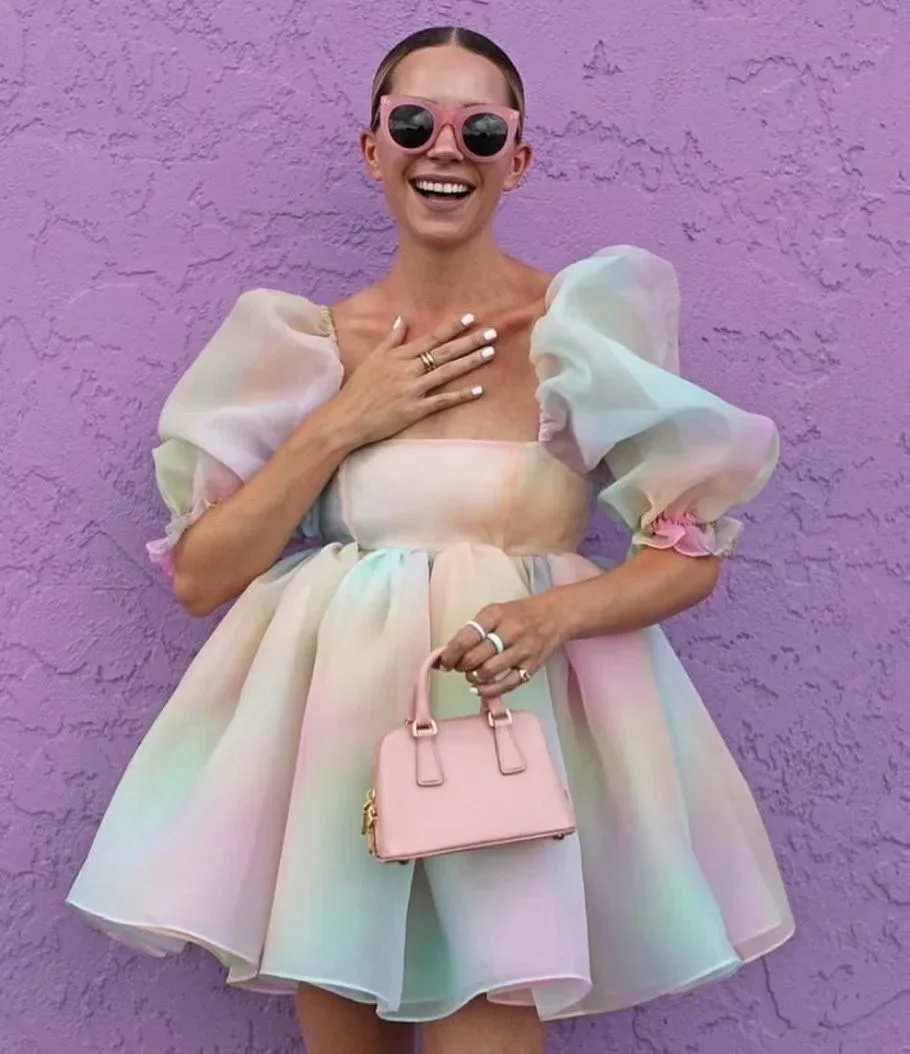 Women Puff Sleeve Tulle Tutu Princess Dress Square Collar Mesh Ruffle Bubble Skirt Wedding Evening Party Prom Mini Fairy Dress
Women Puff Sleeve Tulle Tutu Princess Dress Square Collar Mesh Ruffle Bubble Skirt Wedding Evening Party Prom Mini Fairy Dress