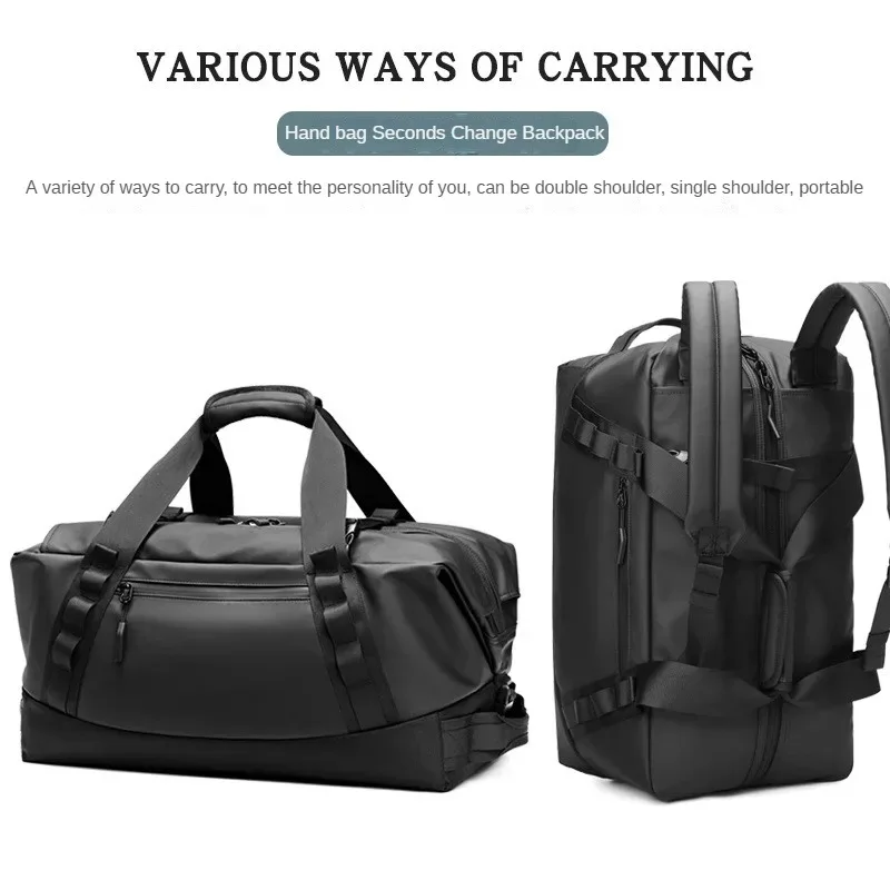 Men's Large-Capacity Dry-Wet Separated Backpack Single-Shoulder Crossbody Tote Travel Bag Business Trip Sports Luggage
Men's Large-Capacity Dry-Wet Separated Backpack Single-Shoulder Crossbody Tote Travel Bag Business Trip Sports Luggage