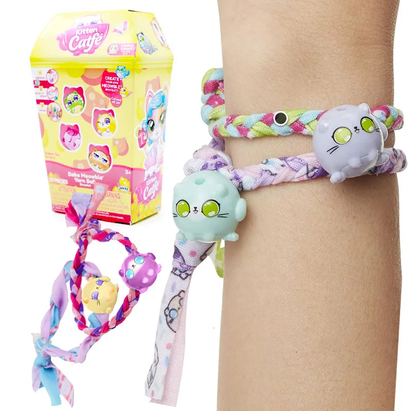 Котенок Catfe Boba Meow, пряжа, шарик, браслет, подвески, застежки, милая кукла-кошка, слепая коробка, коллекция игрушек, подарки на день рождения для детей
Котенок Catfe Boba Meow, пряжа, шарик, браслет, подвески, застежки, милая кукла-кошка, слепая коробка, коллекция игрушек, подарки на день рождения для детей