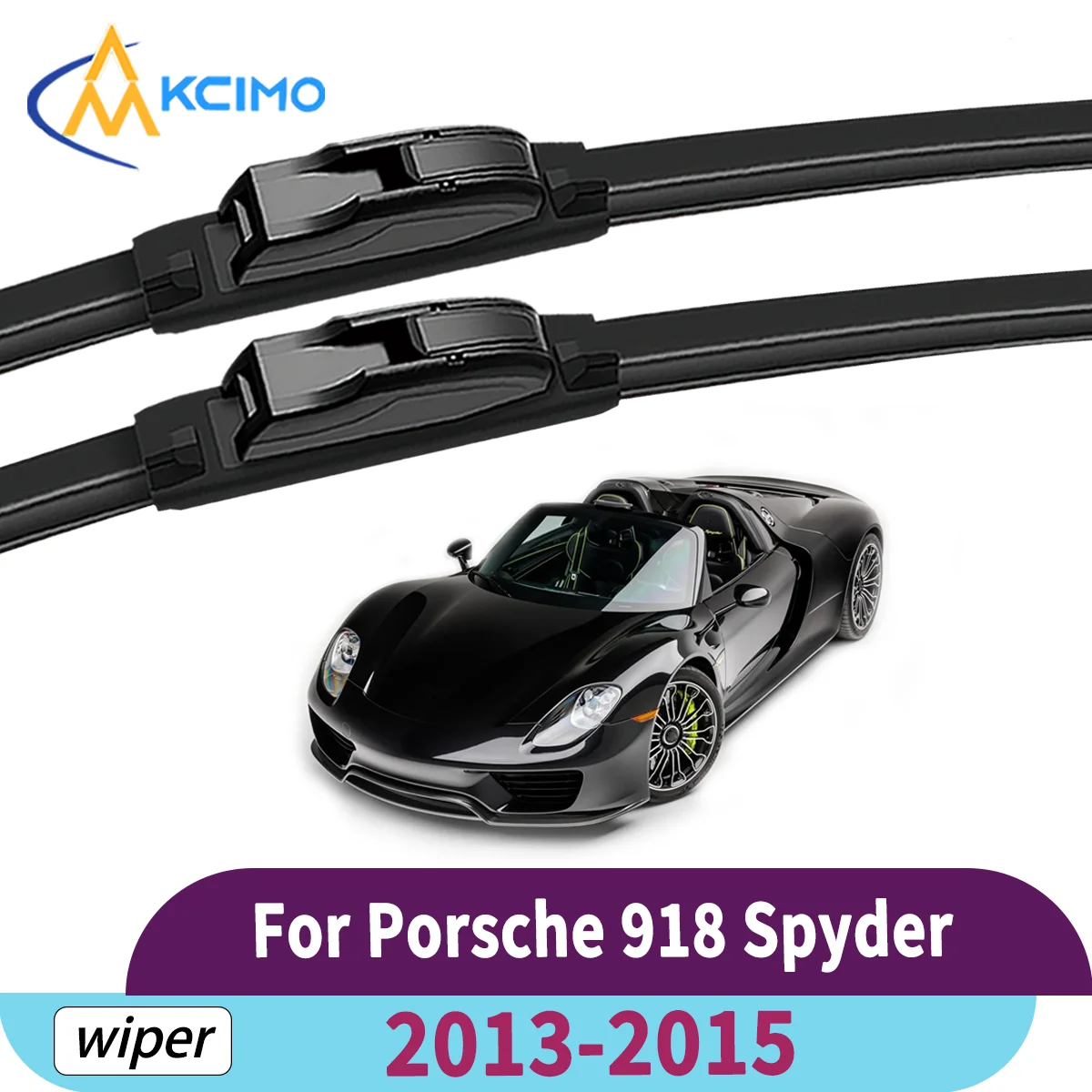 2 шт. щетки стеклоочистителя переднего стекла для Porsche 918 Spyder 2013-2015, всесезонные аксессуары для стеклоочистителей премиум-класса
2 шт. щетки стеклоочистителя переднего стекла для Porsche 918 Spyder 2013-2015, всесезонные аксессуары для стеклоочистителей премиум-класса