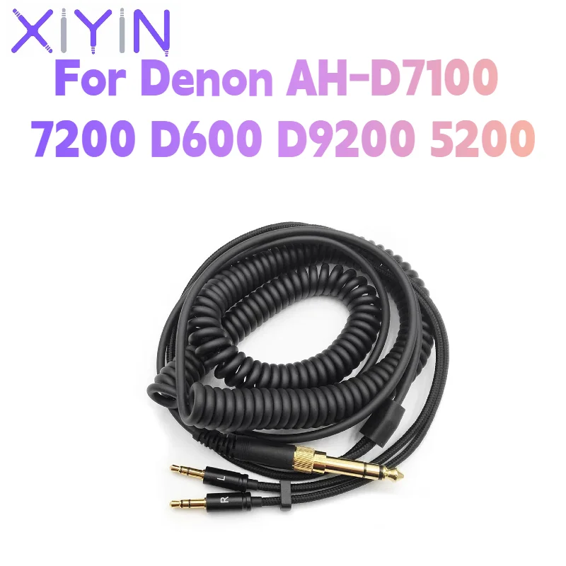 3.5mm to 3.5mm HiFi Headphone Audio Cable for Denon AH-D7100 AH-D7200 AH-D600 AH-D9200 Headsets | High-Fidelity Audio Wire
3.5mm to 3.5mm HiFi Headphone Audio Cable for Denon AH-D7100 AH-D7200 AH-D600 AH-D9200 Headsets | High-Fidelity Audio Wire