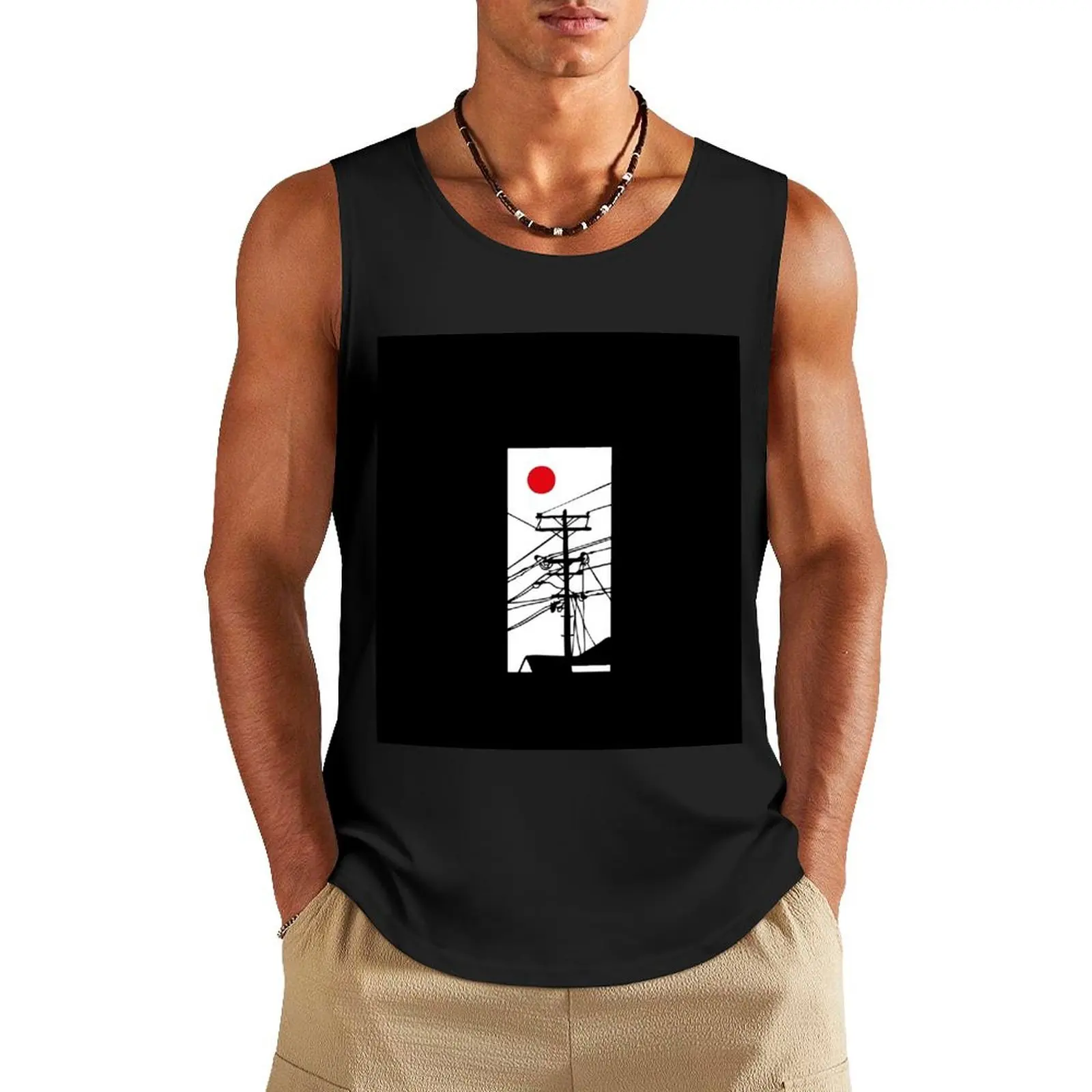 Japan Manga District Tank Top Gym T-shirts for men Gym wear muscular man summer 2025
Japan Manga District Tank Top Gym T-shirts for men Gym wear muscular man summer 2025