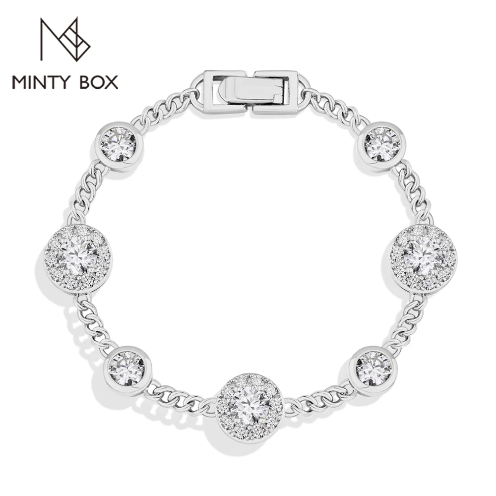 MINTYBOX S925 браслеты из стерлингового серебра с муассанитом для женщин лабораторная цепочка с бриллиантами и пузырьками 16-19 см 18 К позолоченные ювелирные изделия
MINTYBOX S925 браслеты из стерлингового серебра с муассанитом для женщин лабораторная цепочка с бриллиантами и пузырьками 16-19 см 18 К позолоченные ювелирные изделия