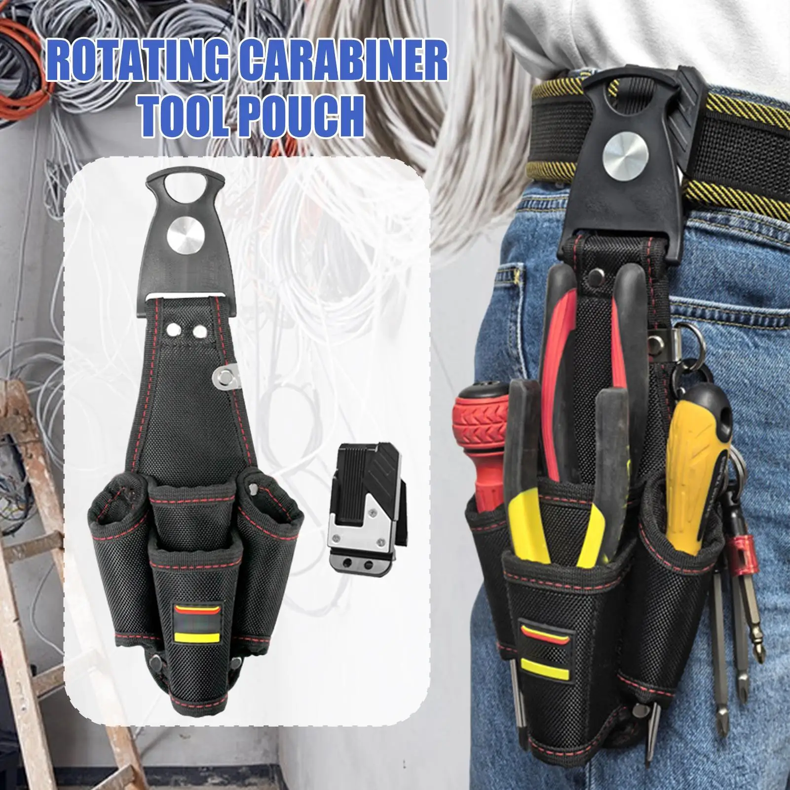 Thigh Bag Heavy-Duty Electrician Tool Bag Belt Portable Multifunctional Waterproof Compact Organizer For Repair Maintenance
Thigh Bag Heavy-Duty Electrician Tool Bag Belt Portable Multifunctional Waterproof Compact Organizer For Repair Maintenance