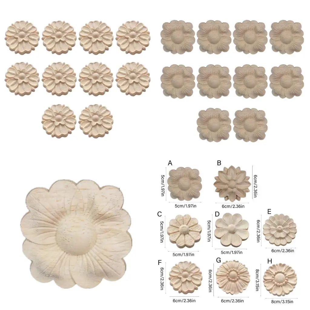 Easy Install Round Wooden Applique Accent Art For Cabinet Door Window Trim 10pcs high quality
Easy Install Round Wooden Applique Accent Art For Cabinet Door Window Trim 10pcs high quality