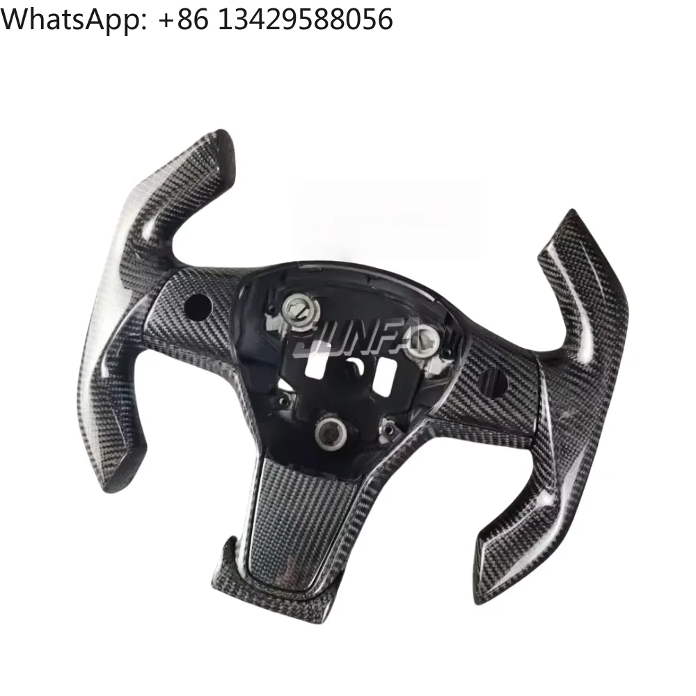F1 Competitive Carbon Fiber Leather Steering Wheel For Tesla Model 3 Model Y And Model S Interior Modification Suit
F1 Competitive Carbon Fiber Leather Steering Wheel For Tesla Model 3 Model Y And Model S Interior Modification Suit