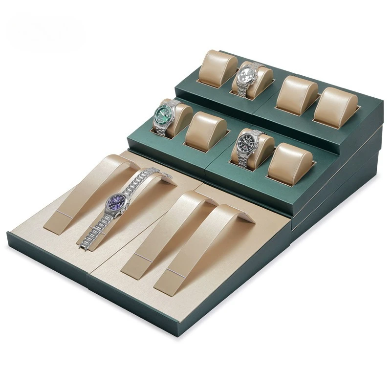 Leather Watch Stand Luxury Man Watches Storage Holder Exhibitor Counter Mechanical Watch Display Shelf Organizer Supplies Prop
Leather Watch Stand Luxury Man Watches Storage Holder Exhibitor Counter Mechanical Watch Display Shelf Organizer Supplies Prop