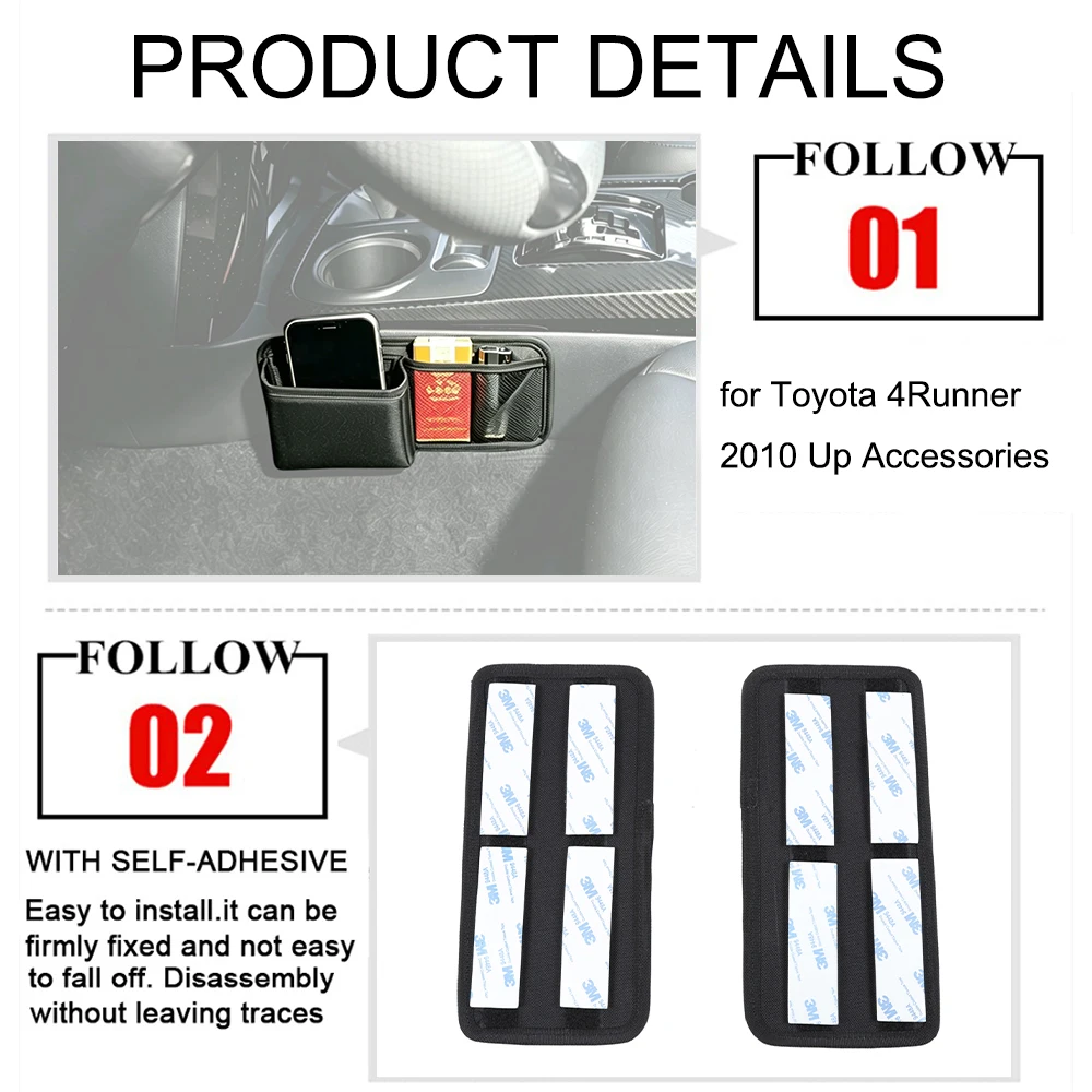 Car Gear Shift Side Storage Bag Phone Holder Organizer Tray for Toyota 4Runner 2010-2026 Stowing Tidying Interior Accessories
Car Gear Shift Side Storage Bag Phone Holder Organizer Tray for Toyota 4Runner 2010-2026 Stowing Tidying Interior Accessories