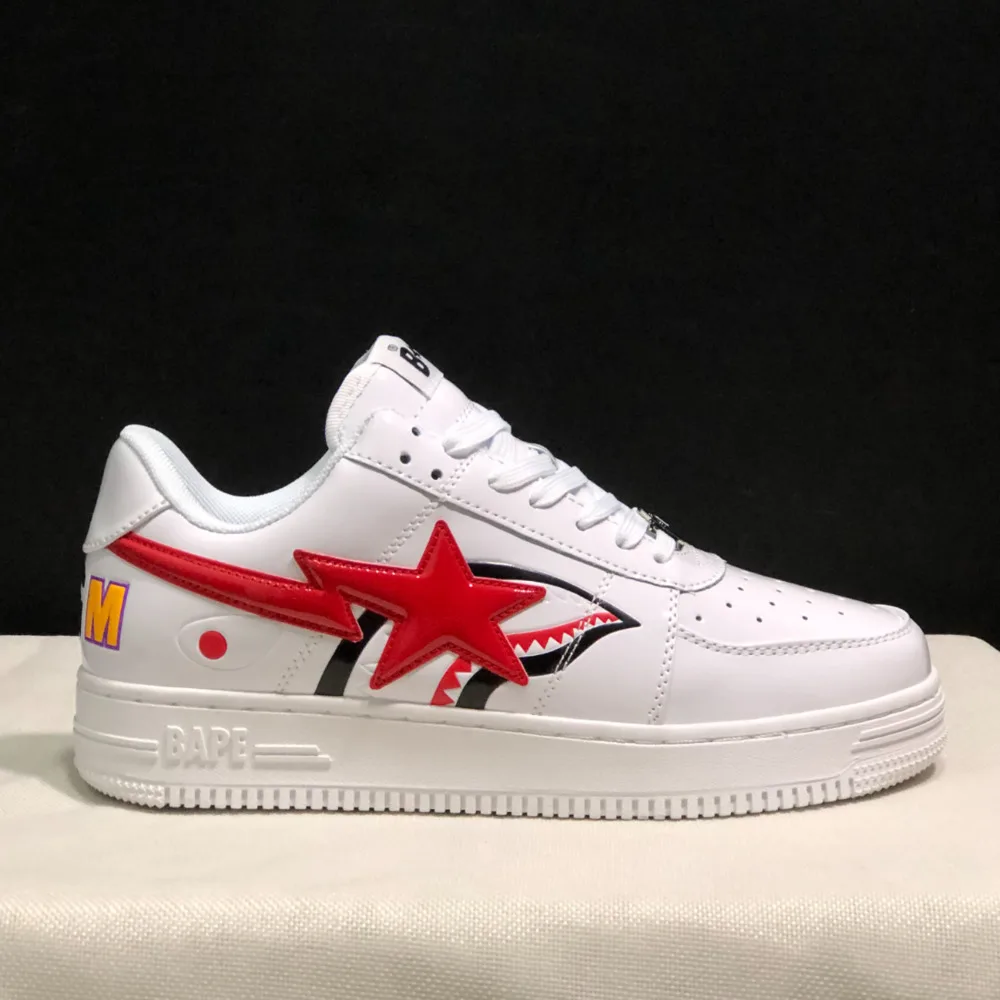 Кроссовки унисекс Bape Sta, повседневные низкие кеды с Акулий Рот, унисекс, увеличивающие рост, 36-45, оригинал
Кроссовки унисекс Bape Sta, повседневные низкие кеды с Акулий Рот, унисекс, увеличивающие рост, 36-45, оригинал