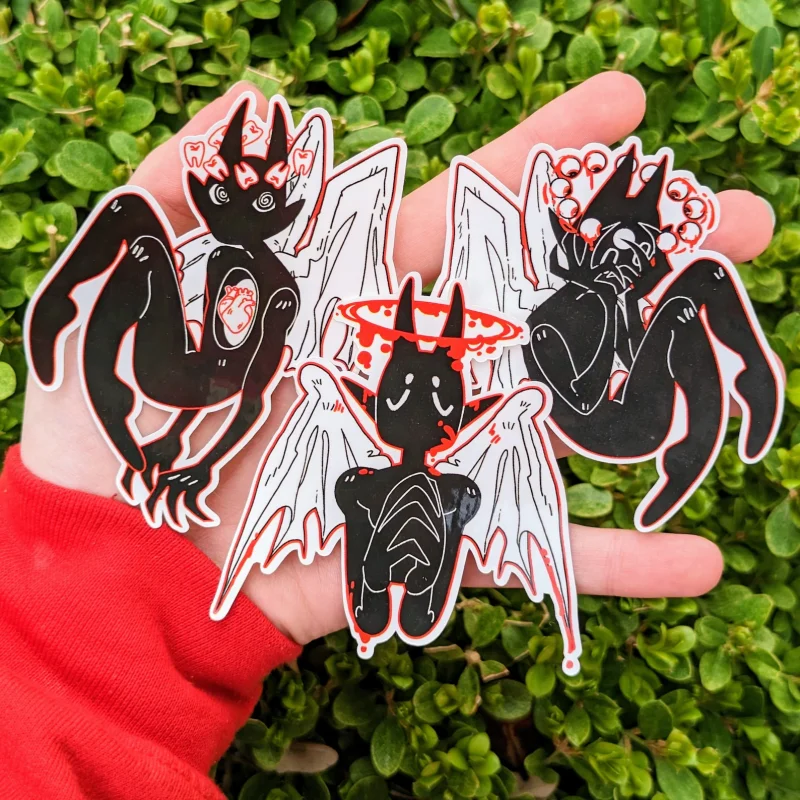 Gore Angel Waterproof Vinyl Stickers - Edgy Y2K Grunge Aesthetic Decals - Anime Girl Stickers for Laptop, Skateboard, Phone Case
Gore Angel Waterproof Vinyl Stickers - Edgy Y2K Grunge Aesthetic Decals - Anime Girl Stickers for Laptop, Skateboard, Phone Case