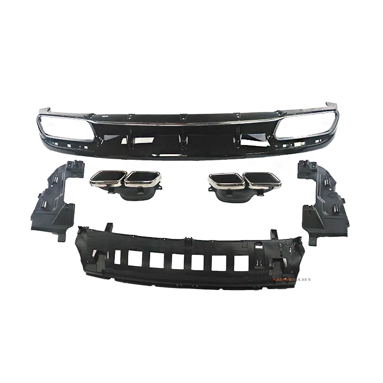 C217 Rear Lip Diffuser with Exhaust Tips for Mercedes Benz S Class C217 diffuser
C217 Rear Lip Diffuser with Exhaust Tips for Mercedes Benz S Class C217 diffuser