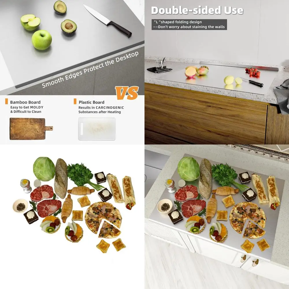 Большая разделочная доска из нержавеющей стали 30,6x19,6 с губкой для кухни, сверхмощная для мяса, овощей, хлеба и кондитерских изделий
Большая разделочная доска из нержавеющей стали 30,6x19,6 с губкой для кухни, сверхмощная для мяса, овощей, хлеба и кондитерских изделий