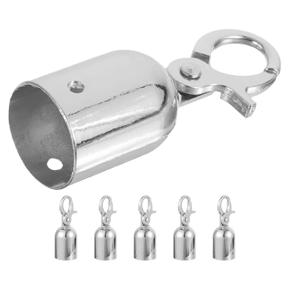 6pcs Golden Hooks for Rope End Durable Zinc Alloy Cord End Stopper Easy Installation Decking Fittings
6pcs Golden Hooks for Rope End Durable Zinc Alloy Cord End Stopper Easy Installation Decking Fittings