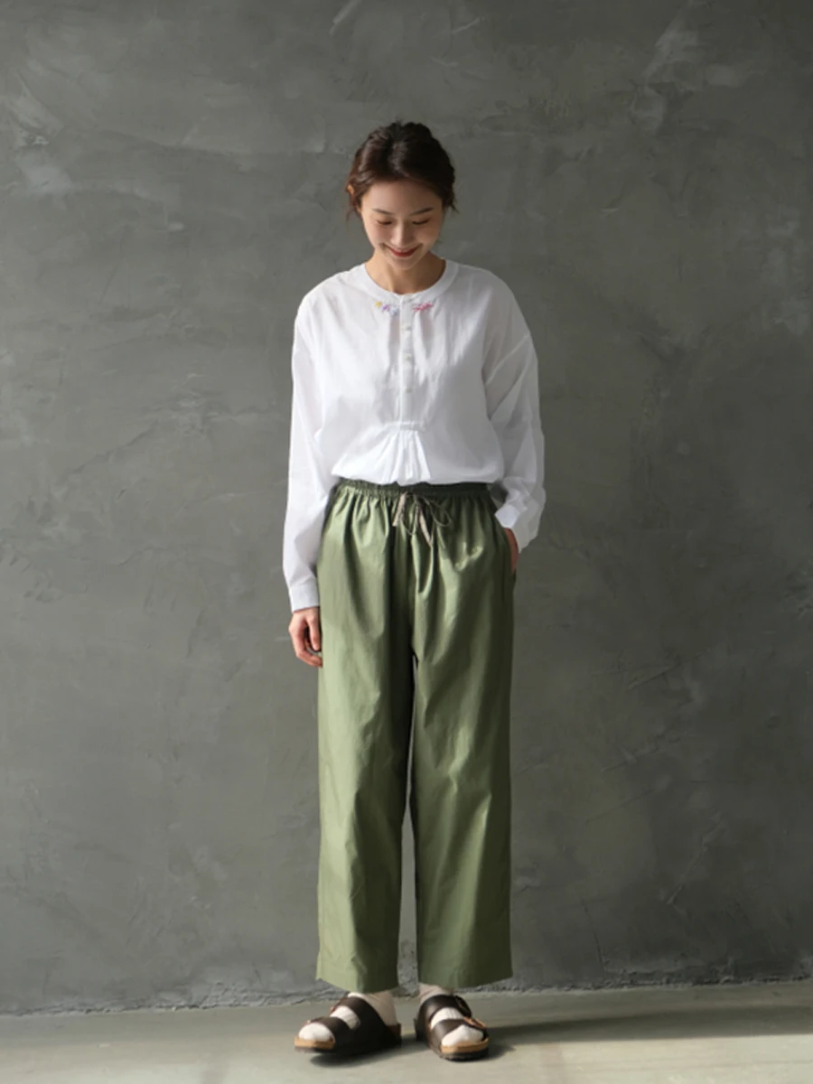 Comfortable High-densi Cotton Loose Fit Nine-point Pants Deep Bean een Spring Summer New Sle Women's Casual Straight Le...
Comfortable High-densi Cotton Loose Fit Nine-point Pants Deep Bean een Spring Summer New Sle Women's Casual Straight Le...