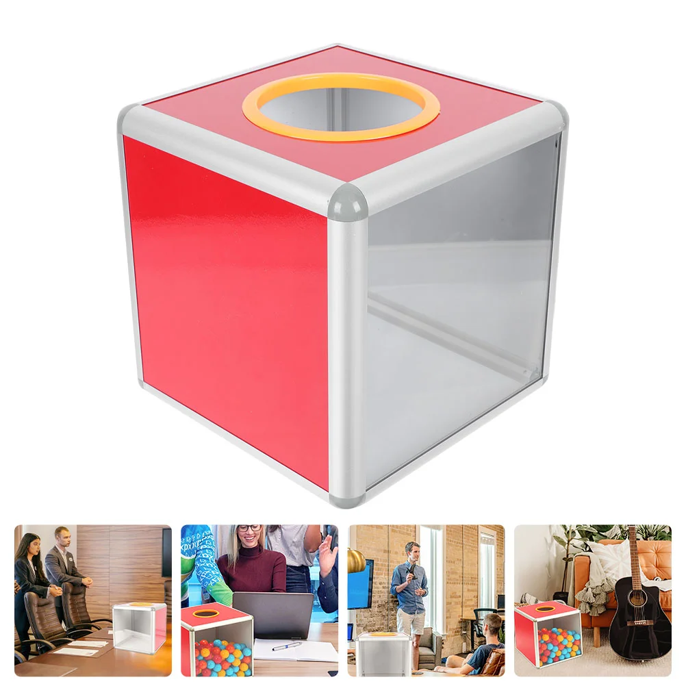 Accessories for Lottery Box Donation Case Transparent Ticket Holders Raffle Accessory Cup Lid Clear Supply
Accessories for Lottery Box Donation Case Transparent Ticket Holders Raffle Accessory Cup Lid Clear Supply
