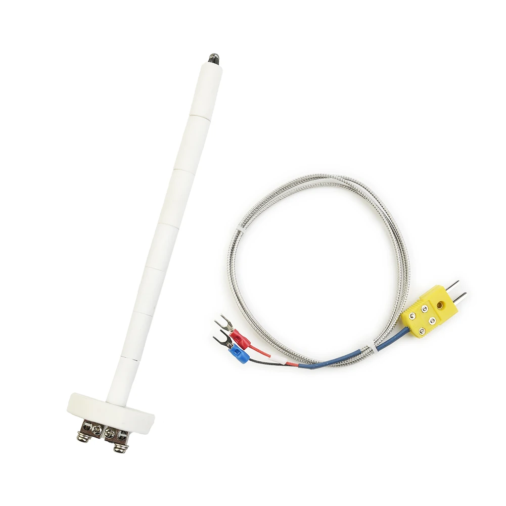 Universal K-Type Thermocouple Block Ceramic Kiln Probe 2372°F/1300°C 11G High Tool Temperature Controller
Universal K-Type Thermocouple Block Ceramic Kiln Probe 2372°F/1300°C 11G High Tool Temperature Controller
