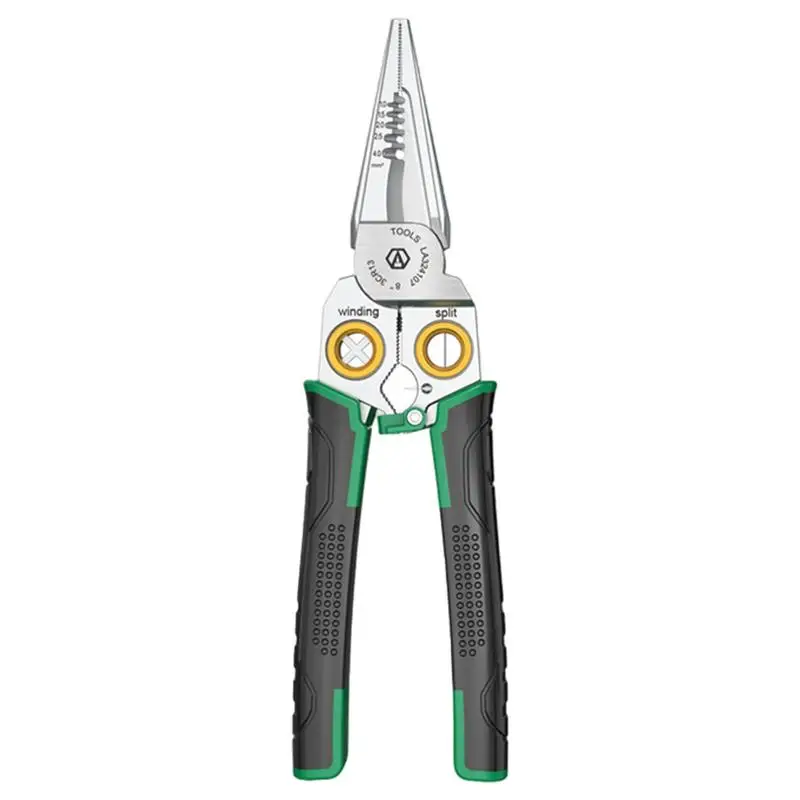 Wire Stripper Crimper Multifunctional Cable Stripper Tool Wire Crimping Tool Wire Twisting Tool Crimping Pliers With Comfortable
Wire Stripper Crimper Multifunctional Cable Stripper Tool Wire Crimping Tool Wire Twisting Tool Crimping Pliers With Comfortable