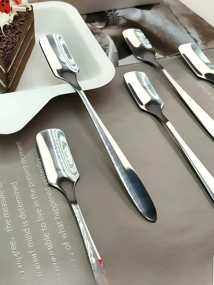 304 Stainl Steel Coffee Stirring Spoon Ice Cr Flavoring Small Spoon Household Cake ternoon Tea Dert Fork Spoon
304 Stainl Steel Coffee Stirring Spoon Ice Cr Flavoring Small Spoon Household Cake ternoon Tea Dert Fork Spoon