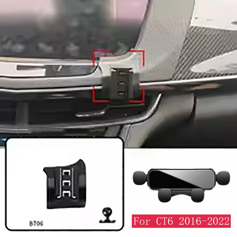 For Cadillac CT6 2016-2022 Car Mobile Phone Holder Air Vent Adjustable GPS Gravity Navigation Bracket Horizontally Accessories
For Cadillac CT6 2016-2022 Car Mobile Phone Holder Air Vent Adjustable GPS Gravity Navigation Bracket Horizontally Accessories