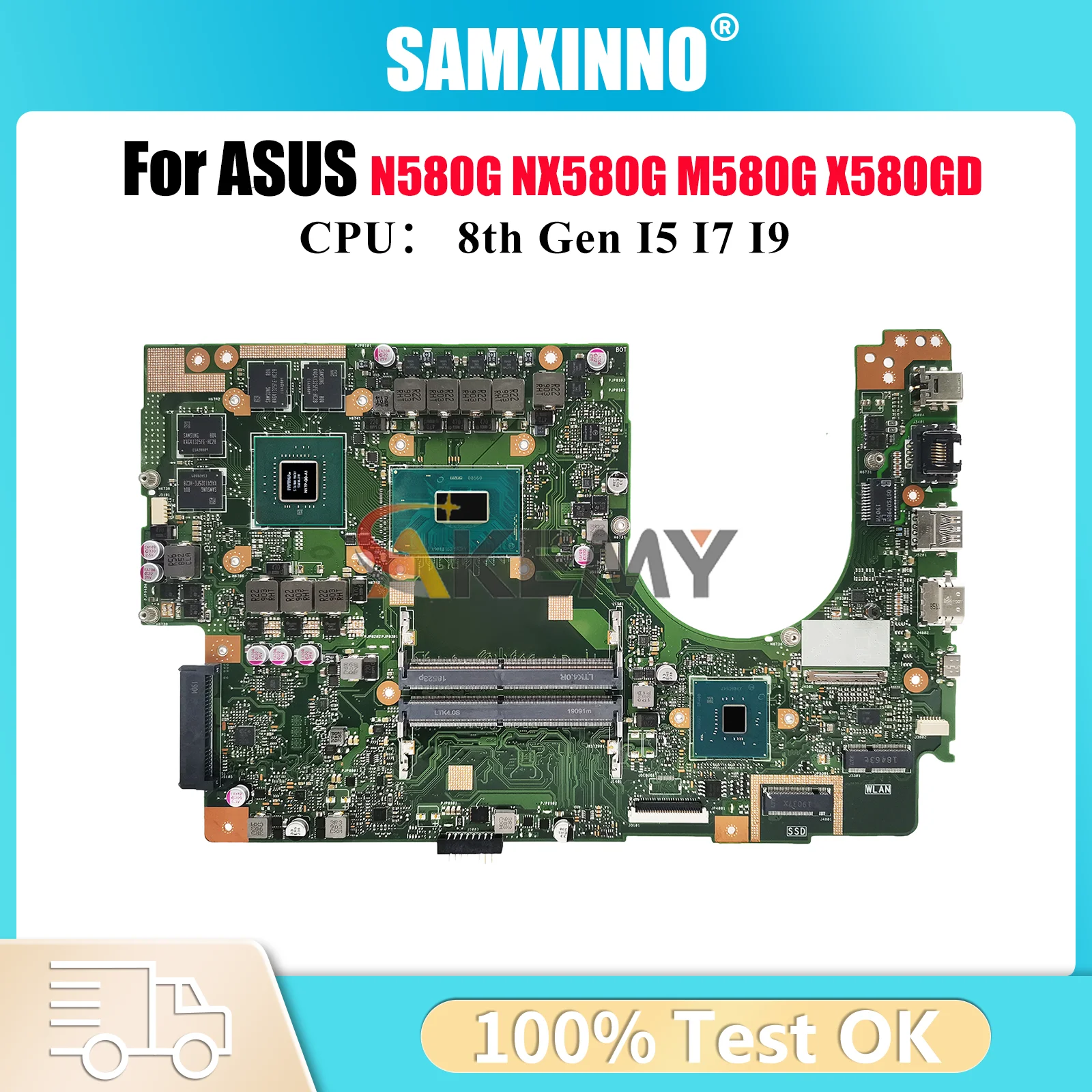 X580GD Laptop Motherboard For ASUS VivoBook N580G X580GD M580G NX580G X580G Notebook Mainboard With I5 I7 I9 CPU 112% tests OK
X580GD Laptop Motherboard For ASUS VivoBook N580G X580GD M580G NX580G X580G Notebook Mainboard With I5 I7 I9 CPU 112% tests OK
