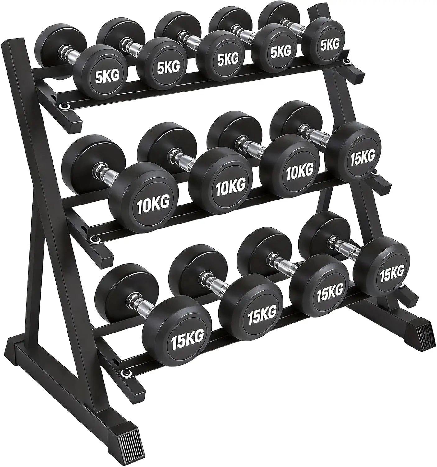 Home Gym Storage, Metal Material, Green Color, 3 - Tier Adjustable Dumbbell Rack for Space - Saving
Home Gym Storage, Metal Material, Green Color, 3 - Tier Adjustable Dumbbell Rack for Space - Saving