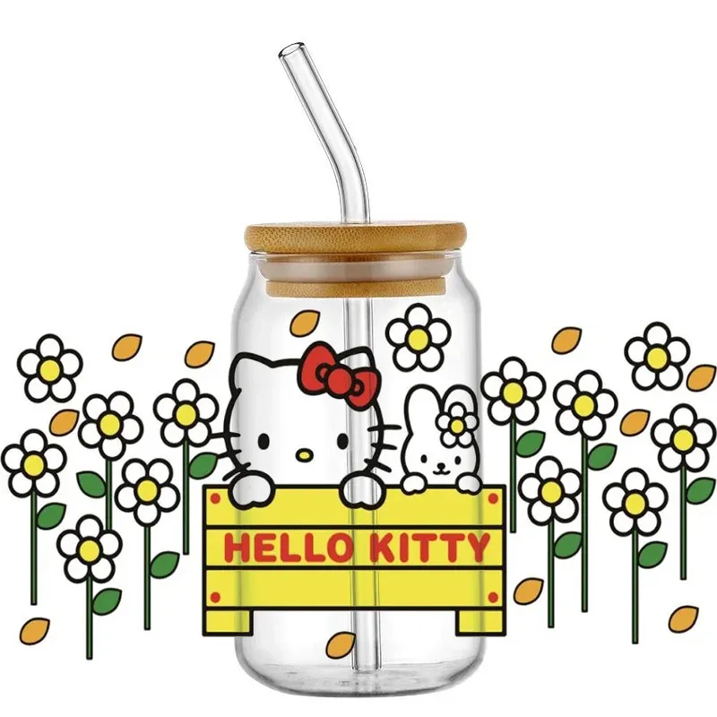 16OZ UV DTF Cup Wraps Transfer Sticker For Glass Libbey Can Bottle Selfadhesive Sticker Miniso Cartoon Cute Hello Cat Cup Wraps
16OZ UV DTF Cup Wraps Transfer Sticker For Glass Libbey Can Bottle Selfadhesive Sticker Miniso Cartoon Cute Hello Cat Cup Wraps
