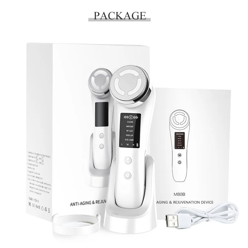 Facial MassagerRed and Blue Light Rejuvenation Essence ImporterFacial Cleansing Slimming Facial Beauty Instrument
Facial MassagerRed and Blue Light Rejuvenation Essence ImporterFacial Cleansing Slimming Facial Beauty Instrument