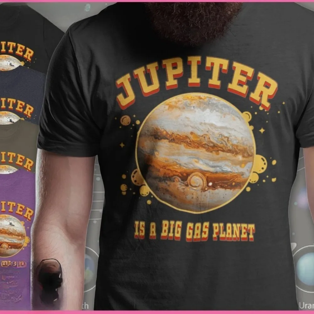Planetary Shirt Jupiter Funny Solar System Shirt Big Gas Planet Science Astronomy Unisex Tees
Planetary Shirt Jupiter Funny Solar System Shirt Big Gas Planet Science Astronomy Unisex Tees