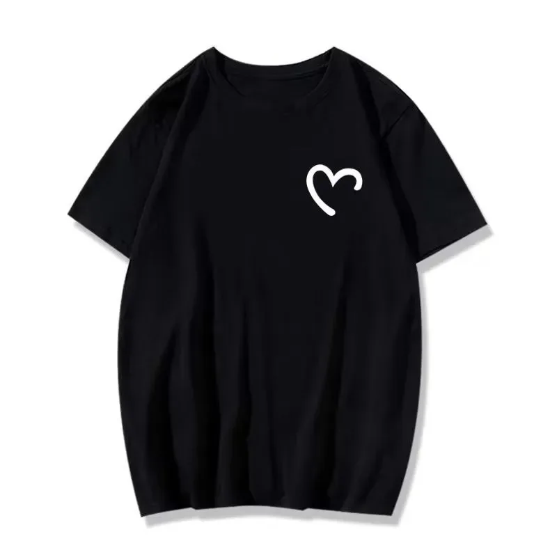 Summer Men's Cotton T-shirt Simple Love Printing T-shirt Trendy Fashion Top Unisex
Summer Men's Cotton T-shirt Simple Love Printing T-shirt Trendy Fashion Top Unisex