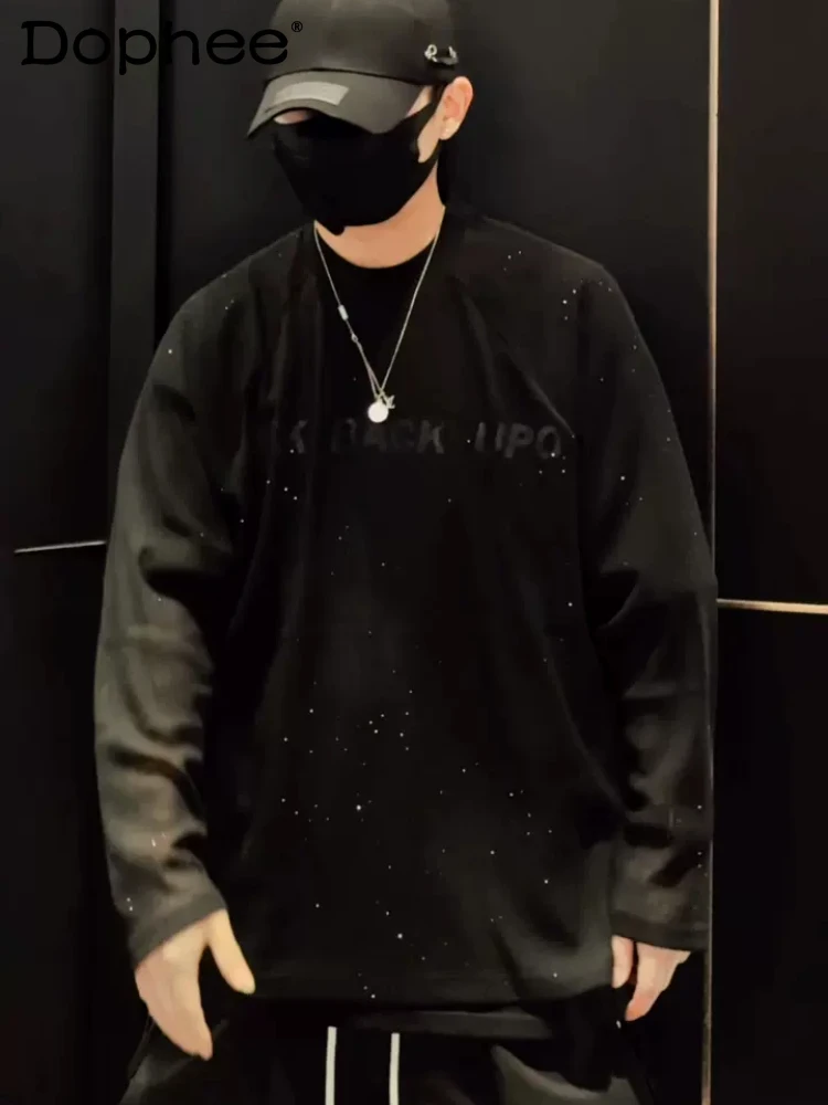 Мужская Летняя Новинка 2024, Оригинальная дизайнерская дышащая Солнцезащитная одежда с бриллиантами, свободная повседневная универсальная модная футболка
Мужская Летняя Новинка 2024, Оригинальная дизайнерская дышащая Солнцезащитная одежда с бриллиантами, свободная повседневная универсальная модная футболка