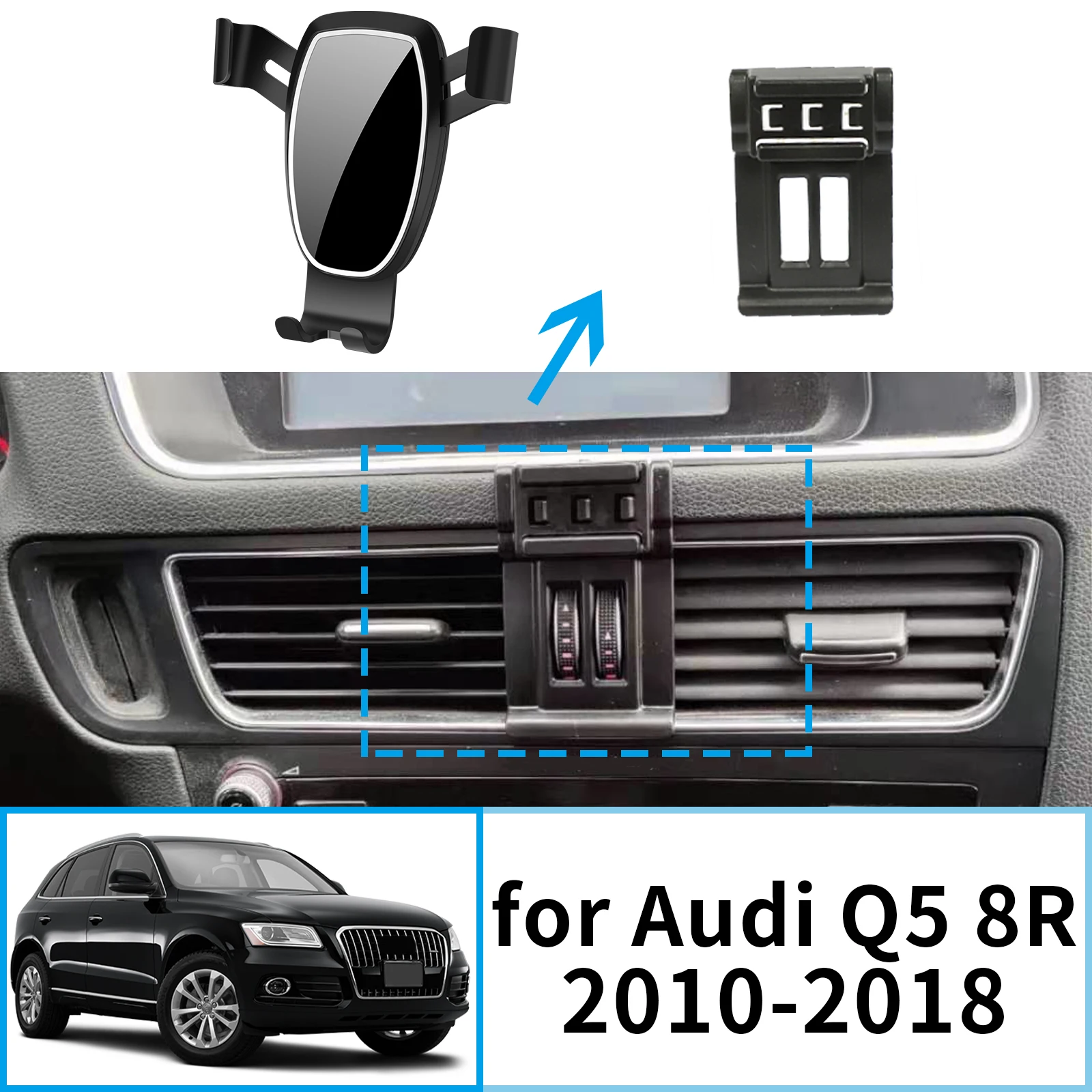 fit for Audi Q5 8R 2010 2011 2012 2013 2014 2015 2016 2017 2018 Navigation Bracke Screen Base Phone Holder Mount accessoires
fit for Audi Q5 8R 2010 2011 2012 2013 2014 2015 2016 2017 2018 Navigation Bracke Screen Base Phone Holder Mount accessoires