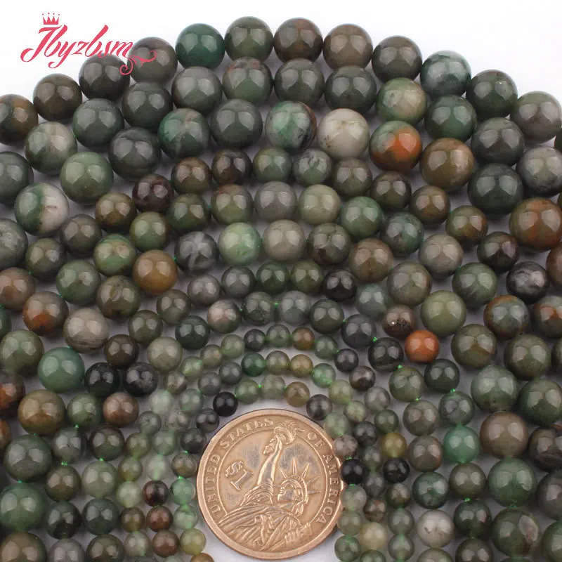 4.6.8.10mm Round Smooth Green Africa Jades Natural Stone Beads for DIY Accessorie Charm Bracelet Necklace Jewelry Making 15"
4.6.8.10mm Round Smooth Green Africa Jades Natural Stone Beads for DIY Accessorie Charm Bracelet Necklace Jewelry Making 15"