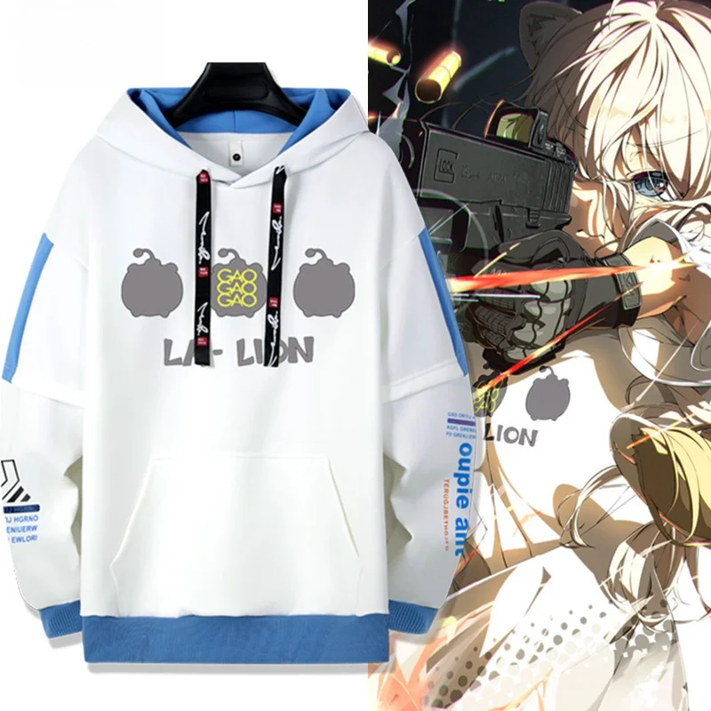 Hololive Virtual Broadcasters Vtuber Lion White Peony Cosplay Hoodie Anime Surroundings Pain Clothes Men's Comfortable Polyester
Hololive Virtual Broadcasters Vtuber Lion White Peony Cosplay Hoodie Anime Surroundings Pain Clothes Men's Comfortable Polyester