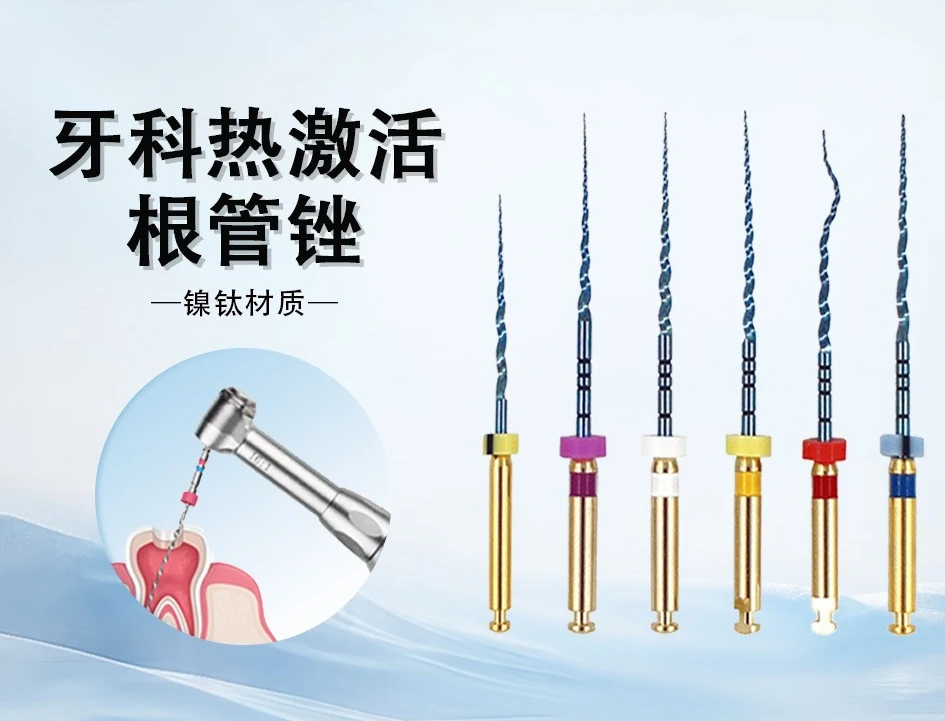 Large Taper SX-F3 Root Canal File for Dentals Root Canal Treatment Oral Machine Nickel Titanium Thermal Activator Expansion
Large Taper SX-F3 Root Canal File for Dentals Root Canal Treatment Oral Machine Nickel Titanium Thermal Activator Expansion