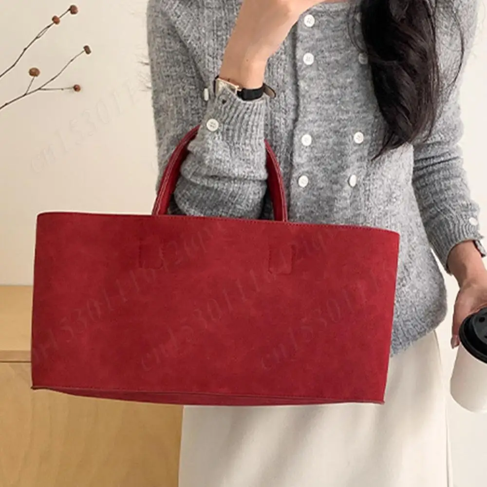 Handbag for Women Suede Shoulder Bag with Multi Pocket Tote Bag Large Capacity Suede Top Handle Bag Solid Shopping Commuter Bag
Handbag for Women Suede Shoulder Bag with Multi Pocket Tote Bag Large Capacity Suede Top Handle Bag Solid Shopping Commuter Bag
