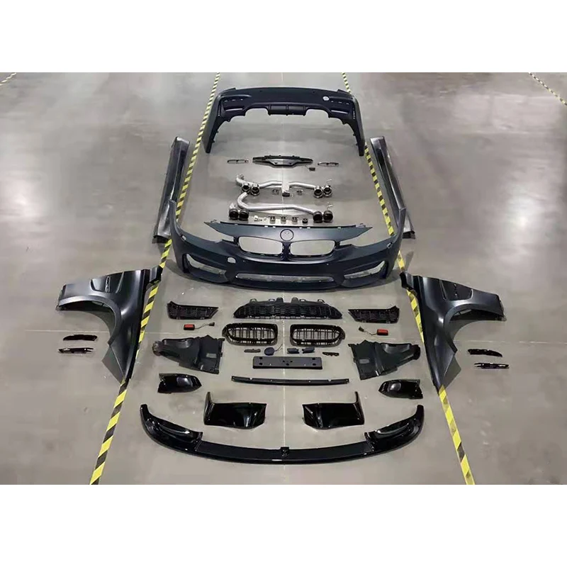 Body Kit Include Front Rear Bumper Grille Side Skirt Tip Exhaust for 3 Series F30 F35 Upgrade M3 Look Like Bodykit
Body Kit Include Front Rear Bumper Grille Side Skirt Tip Exhaust for 3 Series F30 F35 Upgrade M3 Look Like Bodykit