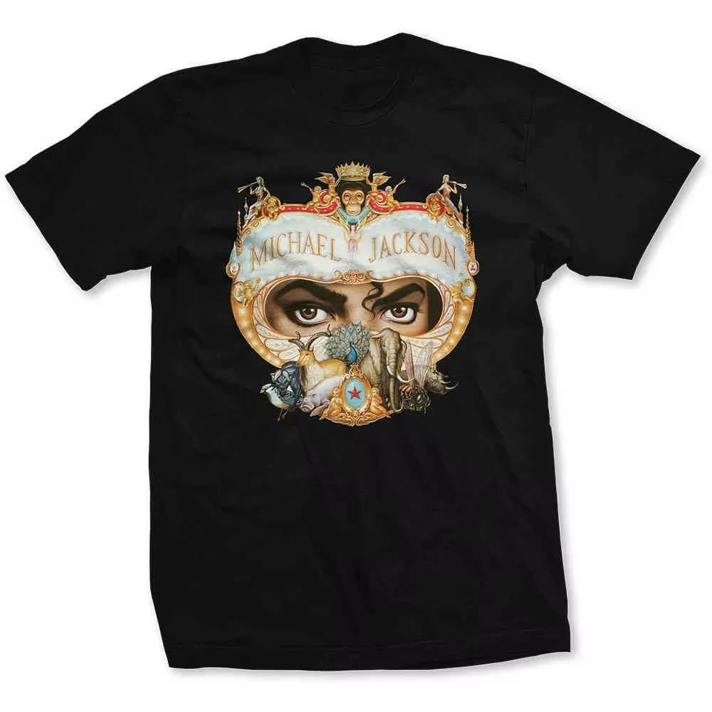 Michael Jackson - Dangerous Peripheral Pattern Printing Summer Luxury Brand Cotton Men's Women's T-Shirts Short Sleeve Tee
Michael Jackson - Dangerous Peripheral Pattern Printing Summer Luxury Brand Cotton Men's Women's T-Shirts Short Sleeve Tee