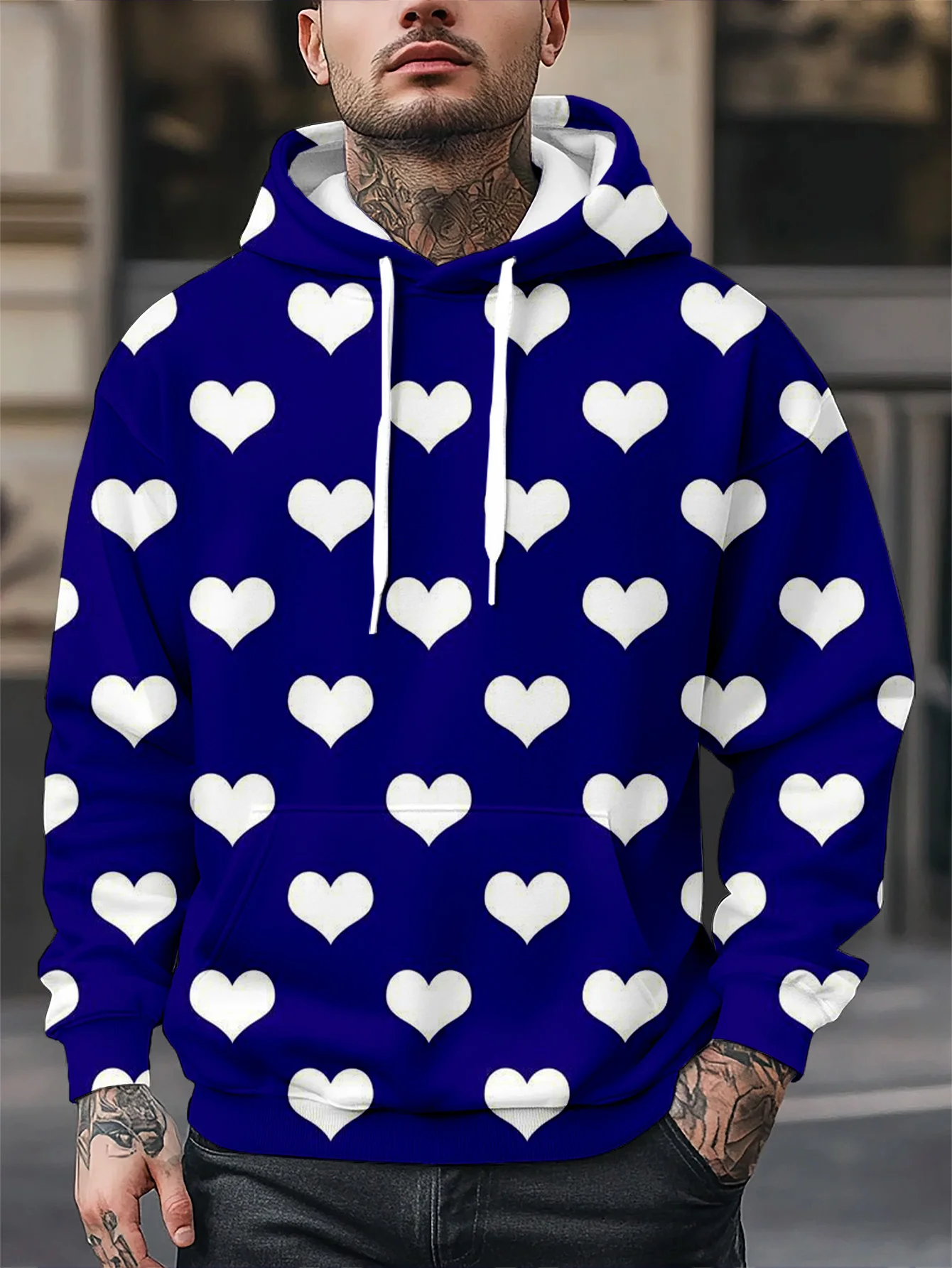 3D Love Men's Hoodies Leisure Fashion Breathable V-neck Long Sleeve Sweatshirts Autumn Outdoor Street Daily Trend Man Clothing
3D Love Men's Hoodies Leisure Fashion Breathable V-neck Long Sleeve Sweatshirts Autumn Outdoor Street Daily Trend Man Clothing